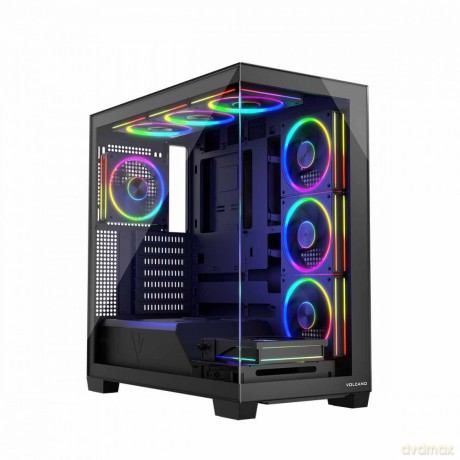 Obudowa PC STELLAR 8F ARGB 10 Czarna