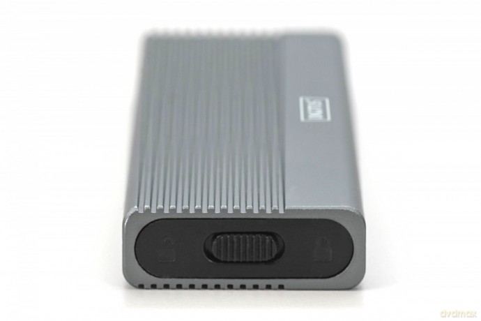 Obudowa USB 3.1 Typ C na dysk SSD M.2 SATA 6 Gbps aluminiowa, beznarzędziowa