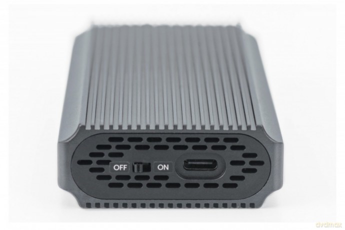 Obudowa USB 4.0 Typ C na dysk SSD M.2 NVMe 40 Gbps aluminiowa, beznarzędziowa