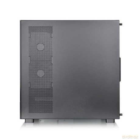 Obudowa View 270 Tempered Glass, szklany bok, CT140 Fan - Czarna