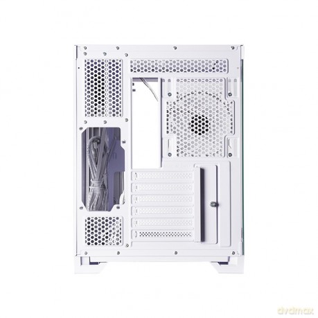 Obudowa VISIO GM-30W-T G-OP 6xwentylator ARGB biała