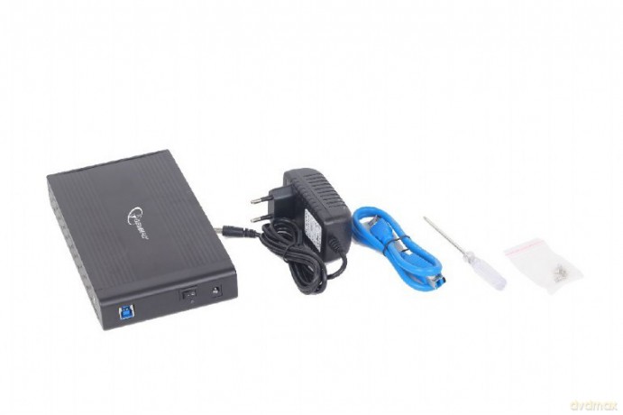 Obudowa zewnętrzna 3.5 USB 3.0 Czarna