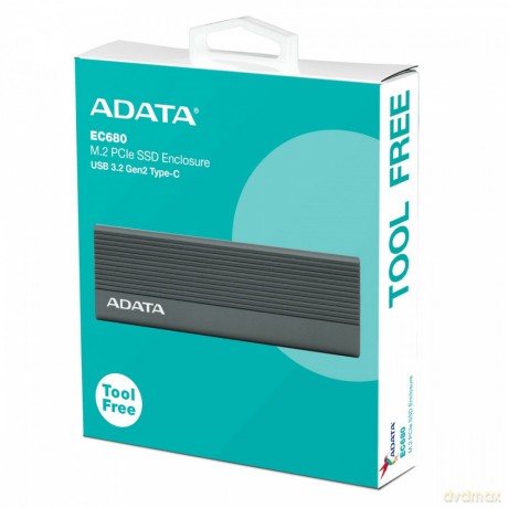 Obudowa zewnętrzna SSD M.2 EC680 USB3.2C 10Gbps