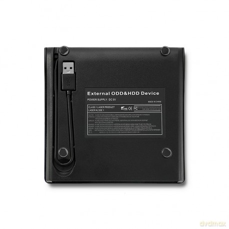 Obudowa/kieszeń na napęd CD/DVD SATA USB 3.0 12.7mm