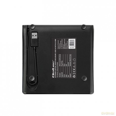Obudowa/kieszeń na napęd optyczny CD/DVD SATA | USB3.0 | 9.5mm