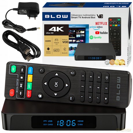 Odtwarzacz multimedialny Android TV BOX BLUETOOTH V3