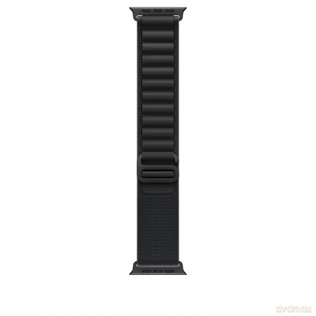 Opaska Alpine w kolorze czarnym do koperty 49 mm - rozmiar L - elementy z tytanu w kolorze czarnym