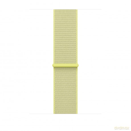 Opaska sportowa w kolorze neonowym żółtym do koperty 46 mm