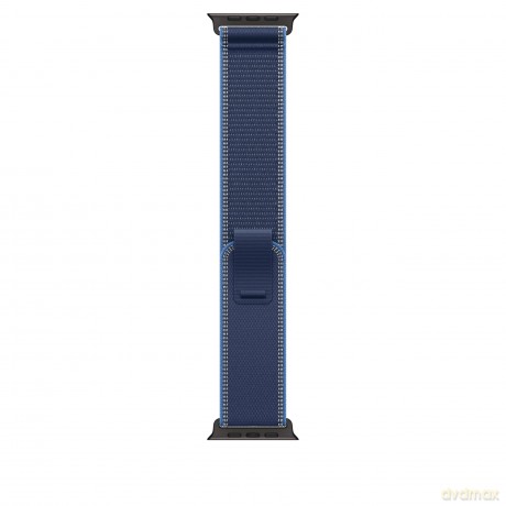 Opaska Trail w kolorze niebieskim/jaskrawoniebieskim do koperty 49 mm - rozmiar S/M - elementy z tytanu w kolorze czarnym