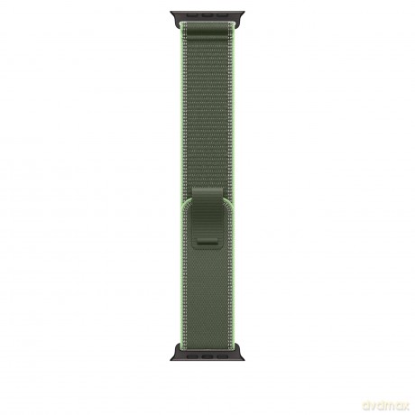 Opaska Trail w kolorze zielonym/neonowej zieleni do koperty 49 mm - rozmiar M/L - elementy z tytanu w kolorze czarnym