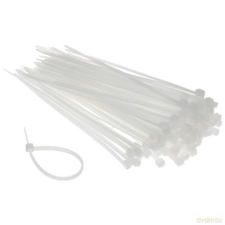 Opaska zaciskowa nylon 15cm/3.6mm (100szt) czarna