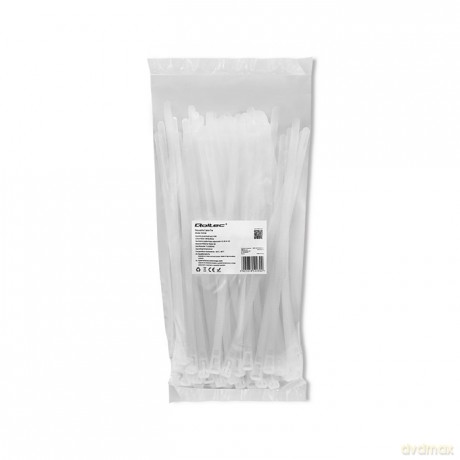 Opaski zaciskowe wielorazowe/trytytki | 7.2250mm | Nylon UV | Białe