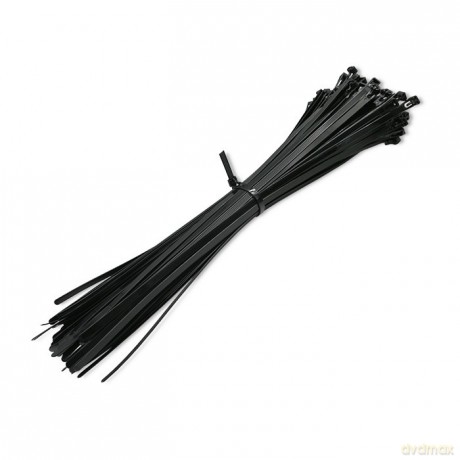 Opaski zaciskowe wielorazowe/trytytki | 7.2450mm | Nylon UV | Czarne