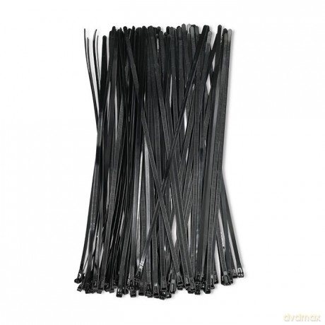 Opaski zaciskowe wielorazowe/trytytki | 7.2450mm | Nylon UV | Czarne