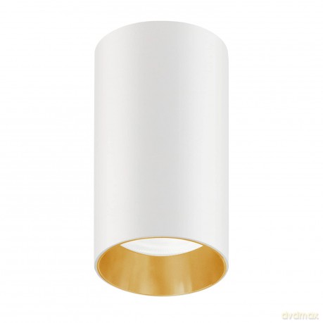 Oprawa natynkowa tuba GU10 MCE458 W/G Biało - złota