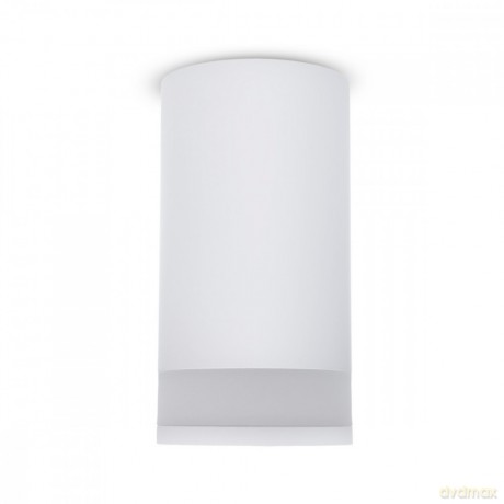 Oprawa natynkowa/tuba GU10, biała MCE361 W aluminiowa