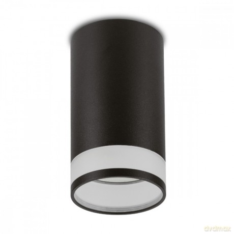Oprawa natynkowa/tuba GU10, MCE361 B Aluminiowa Czarna