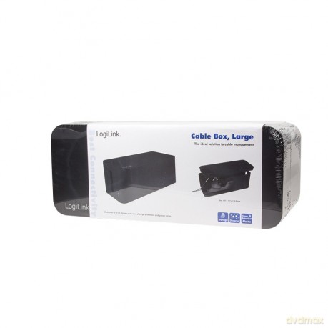 Organizer kabli Cable Box, czarny
