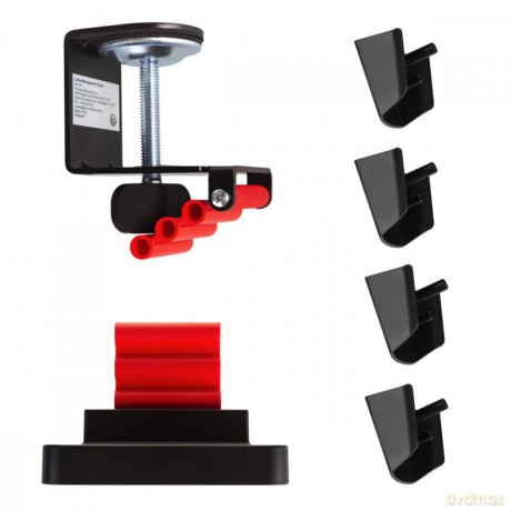 Organizer kabli, 1345mm czarno czerwony RS125
