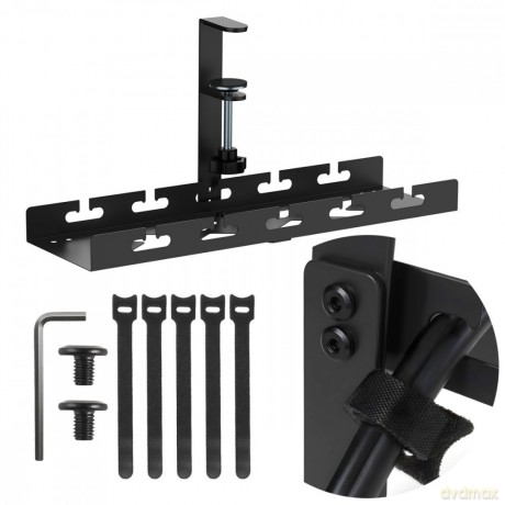 Organizer podbiurkowy MC-105 B, na kable