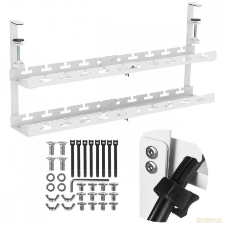 Organizer podbiurkowy na kable MC-102 W