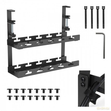 Organizer podbiurkowy na kable MC-104 B