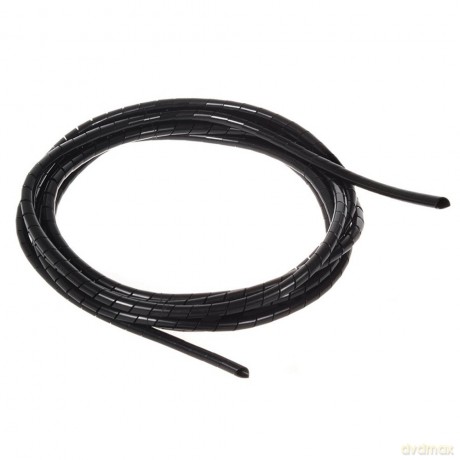 Osłona maskująca na kable MCTV-684 B (56mm) 3m Spirala Czarna