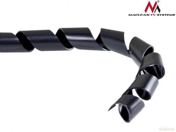Osłona maskująca na kable MCTV-685 B (8.710mm) 3m spirala Czarna