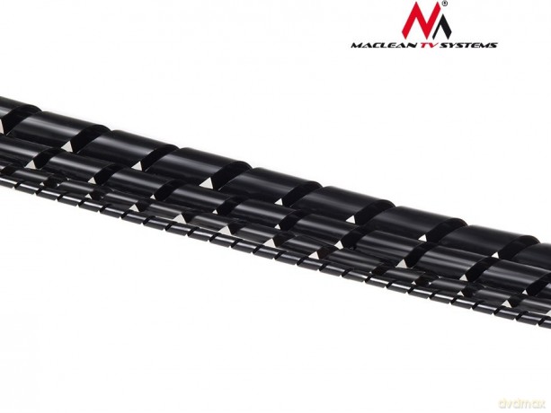 Osłona maskująca na kable MCTV-685 B (8.710mm) 3m spirala Czarna