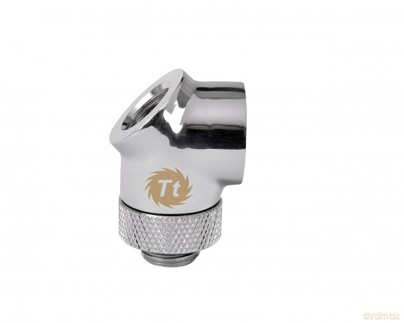 Pacific G1/4 45 i 90 złączka adapter kątowy - Chrome