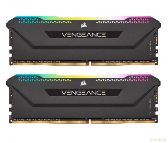 Pamięć DDR4 Vengeance RGB PRO SL 16GB/3200 (28GB) czarna C16