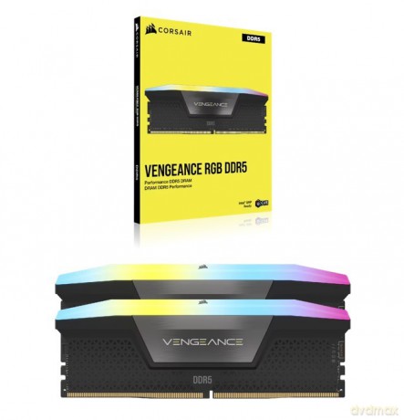 Pamięć DDR5 Vengeance RGB 32GB/6400 (216GB) C30 Intel XMP