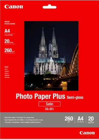 Papier Canon SG-201 półbłyszczący Photo Paper Plus A4 20 arkuszy 1686B021