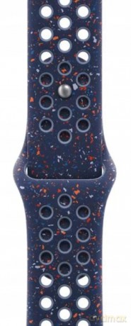 Pasek sportowy Nike w kolorze Blue Ribbon do koperty 40 mm - rozmiar M/L
