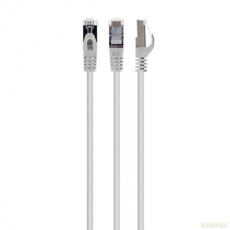 Patch cord Kat.6A S/FTP LSZH 10m biały
