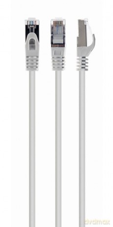 Patch cord Kat.6A S/FTP LSZH 15m biały