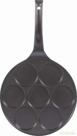Patelnia Aluminiowa na 7 placków z powłoka non-stick 27cm