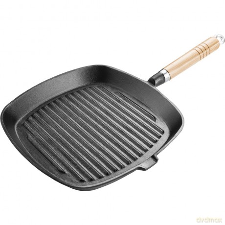 Patelnia żeliwna grillowa LT 1063, 24cm