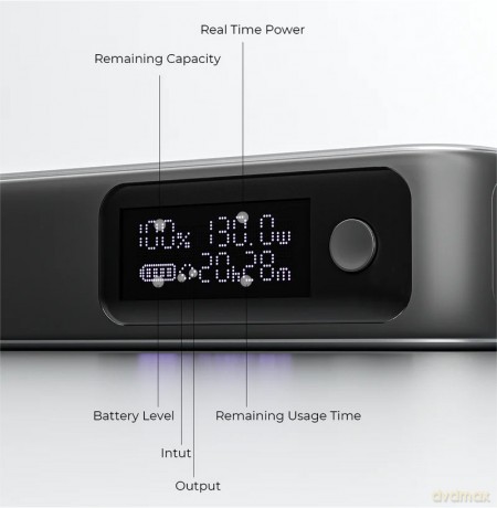 PB-Y48 PowerBank 20000mAh 130W 4xUSB LED PPS kabel USB-C