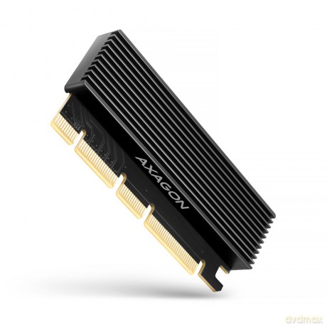 PCEM2-XS Adapter wewnętrzny PCIe x16, M.2 NVMe, chłodnica