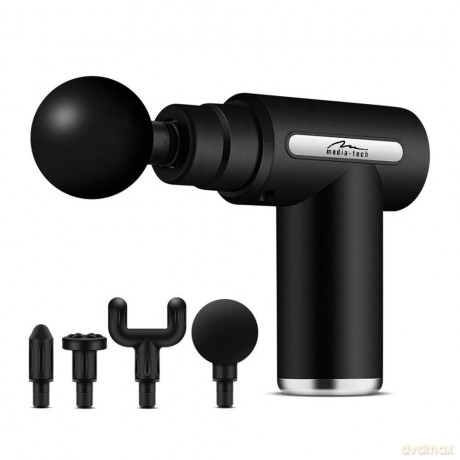 Pistolet do masażu (4 głowice) MASSAGE GUN MT6521