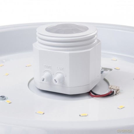 Plafon LED 12W z czujnikiem ruchu pir Energy MCE131 Zasięg 6m