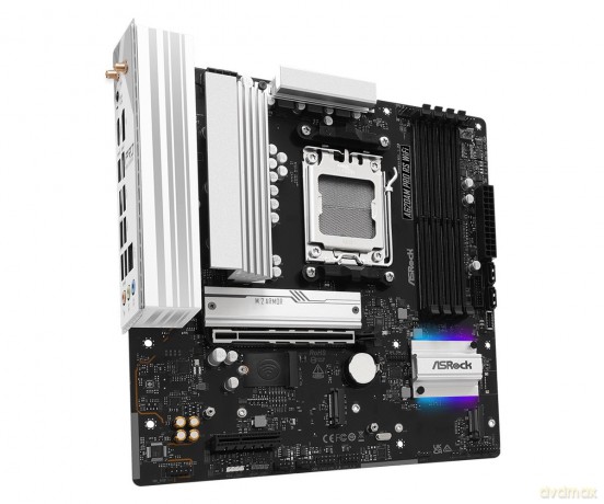 Płyta główna A620AM PRO RS WIFI AM5 4DDR5 HDMI/DP M.2 mATX