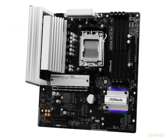Płyta główna A620AM PRO RS WIFI AM5 4DDR5 HDMI/DP M.2 mATX