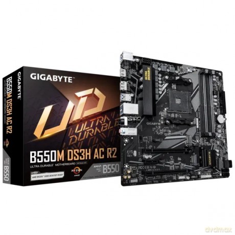 Płyta główna B550M DS3H AC R2 AM4 4DDR4 HDMI/DVI mATX