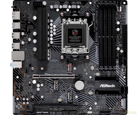 Płyta główna B650M PG LIGHTNING AM5 4DDR5 HDMI/DP mATX