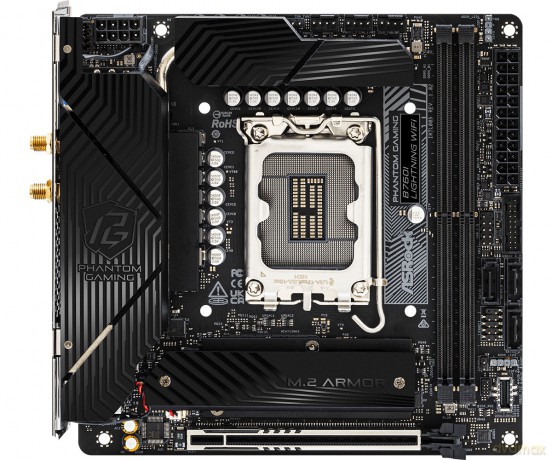 Płyta główna B760I LIGHTNING WIFI s1700 2DDR5 mITX DP/HDMI