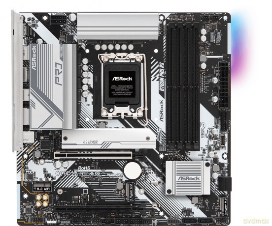 Płyta główna B760M Pro RS s1700 4DDR5 DP/HDMI mATX
