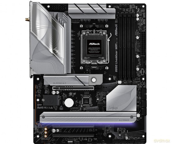 Płyta główna B850 LIVEMIXER WIFI AM5 4DDR5 USB3.2 ATX