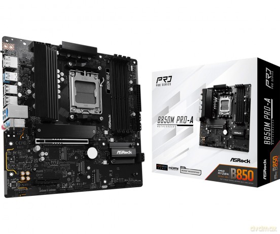 Płyta główna B850M PRO-A AM5 4DDR5 M.2 HDMI/DP mATX
